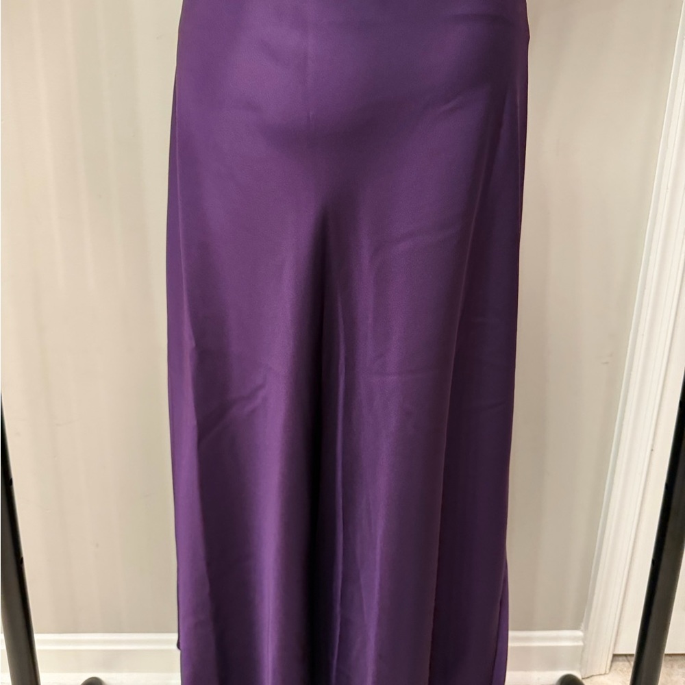 Worthington Women's Maxi Skirt in Rich Purple